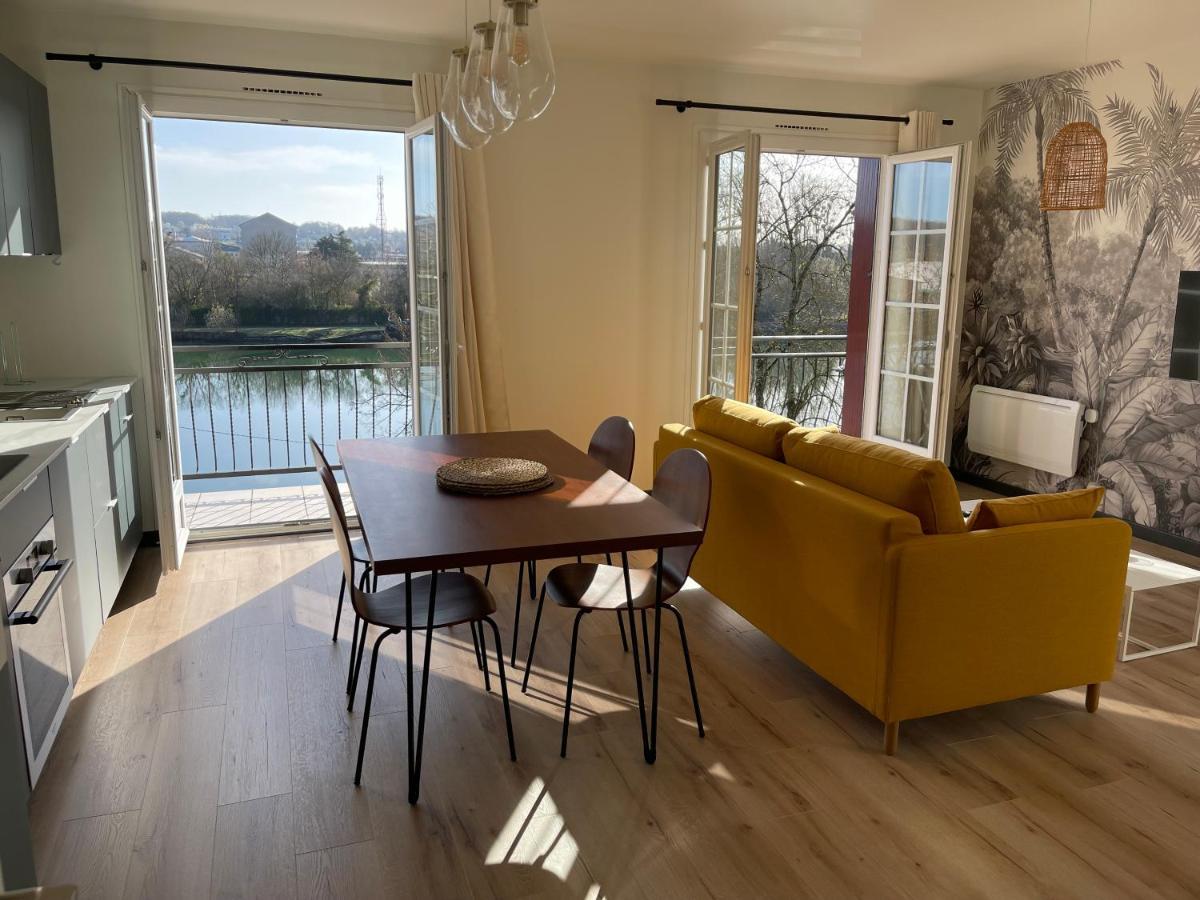 Ambiance Seine, Appartement Lumineux En Bordure De Seine - Chouette Thomery Esterno foto