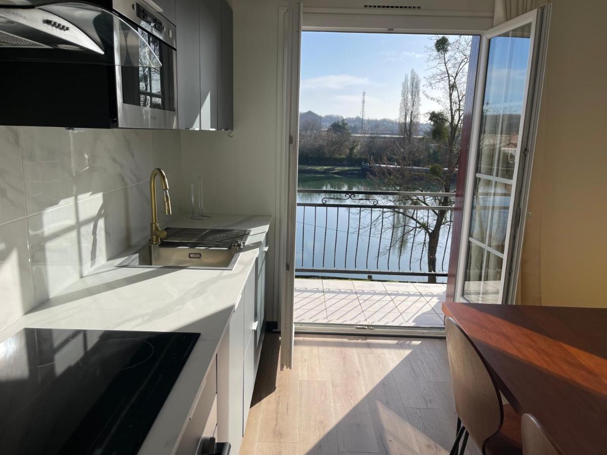 Ambiance Seine, Appartement Lumineux En Bordure De Seine - Chouette Thomery Esterno foto